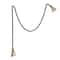 Hello Honey® 6ft. Black Wood Bead Garland with Jute Tassels